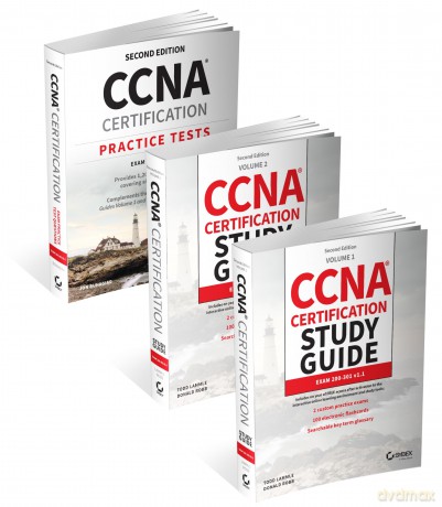 CCNA Certification Study Guide Volume 1, Volume 2, and Practice Tests Kit: Exam 200-301 v1.1 (Sybex Study Guide) - Donald Robb [KSIĄŻKA]