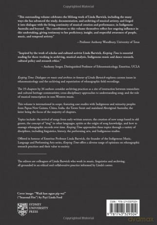 Keeping Time: Dialogues on music and archives in honour of Linda Barwick (Indigenous Music, Language and Performing Arts) - Nick Thieberger [KSIĄŻKA]