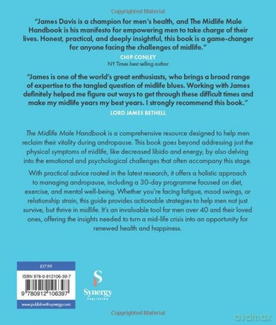 The Midlife Male Handbook: A Man's Guide To Thriving Through Andropause - James Davis [KSIĄŻKA]