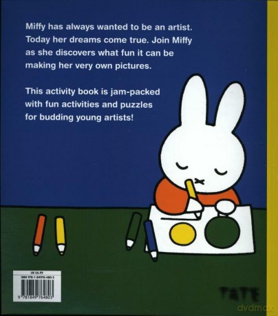 Miffy the Artist: Art Activity Book: 1 - Dick Bruna [KSIĄŻKA]