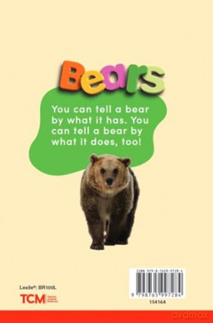 Bears (Science: Informational Text) - Dona Herweck Rice [KSIĄŻKA]