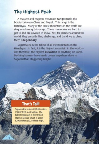 Sagarmatha: Climbing Mount Everest (Science: Informational Text) - Ben Nussbaum [KSIĄŻKA]