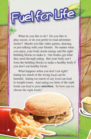 Straight Talk: The Truth About Food (TIME FOR KIDS(R) Nonfiction Readers) (TIME FOR KIDS: Informational Text) - Stephanie Paris [KSIĄŻKA]