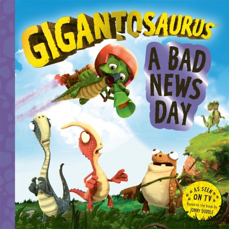 Gigantosaurus - A Bad News Day - Cyber Group Studios [KSIĄŻKA]