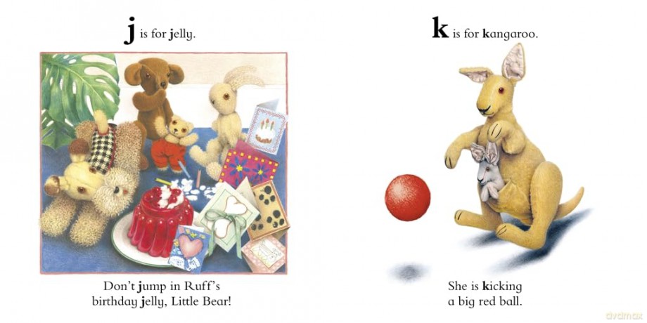 Little Bear's Alphabet - Hissey Jane [KSIĄŻKA]