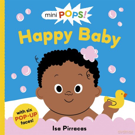 Mini Pops: Happy Baby: With 6 chunky pop-ups - Ruth Symons [KSIĄŻKA]