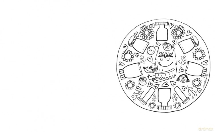 The Colour Monster: Mindfulness: A feel-good activity book with 45 mandalas to colour - Anna Llenas [KSIĄŻKA]