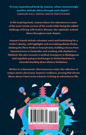 Gutsy Travels: Travelling the World With My Invisible Friend - Joanna O'Donoghue [KSIĄŻKA]
