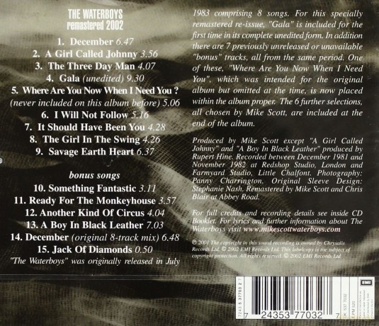 The Waterboys: Waterboys Remastered [CD]