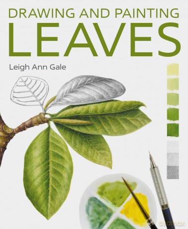 Drawing and Painting Leaves - Leigh Ann Gale [KSIĄŻKA]