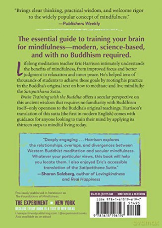 Brain Training with the Buddha: A Modern Path to Insight Based on the Ancient Foundations of Mindfulness - Eric Harrison [KSIĄŻKA]