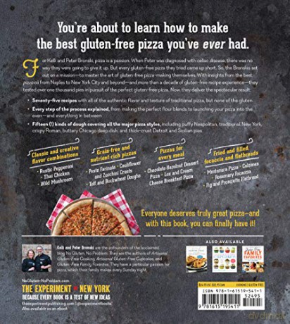 No Gluten, No Problem Pizza: 75+ Recipes for Every Craving - from Thin Crust to Deep Dish, New York to Naples: 0 - Kelli Bronski [KSIĄŻKA]