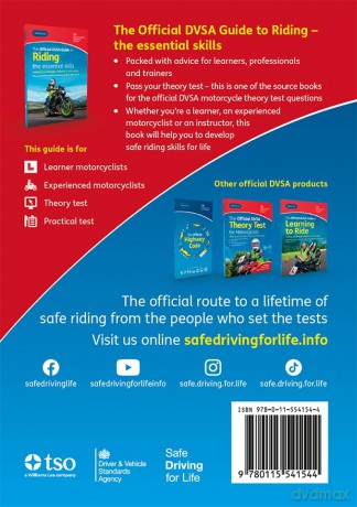 The Official DVSA Guide to Riding - the essential skills - Driving Standards and Vehicles Agency [KSIĄŻKA]