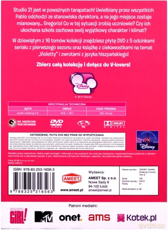 Violetta. Kolekcja V-lovers. Tom 9 [DVD]