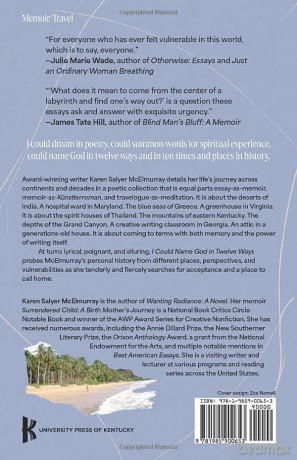 I Could Name God in Twelve Ways: Essays - McElmurray [KSIĄŻKA]