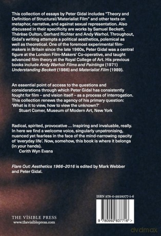 Flare Out: Aesthetics 1966-2016 - Peter Gidal [KSIĄŻKA]