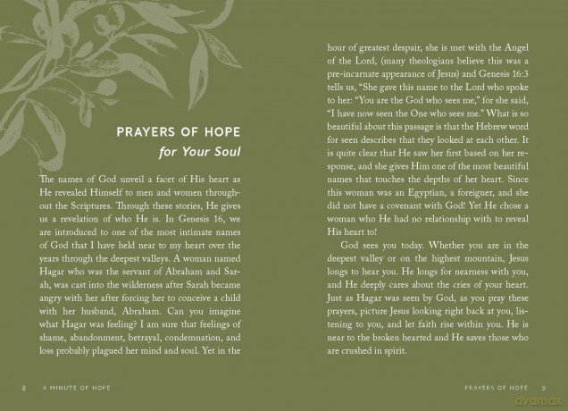 A Minute of Hope: 100 Prayers for Staying Steadfast Through Challenges and Change - Cristina Baker [KSIĄŻKA]