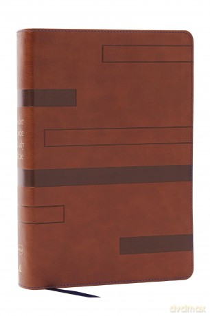 Color Code Study Bible, Revealing God's Truth Color by Color (NKJV, Brown Leathersoft, Red Letter) - Thomas Nelson [KSIĄŻKA]
