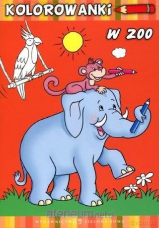 W ZOO. Kolorowanki ZS [KSIĄŻKA]