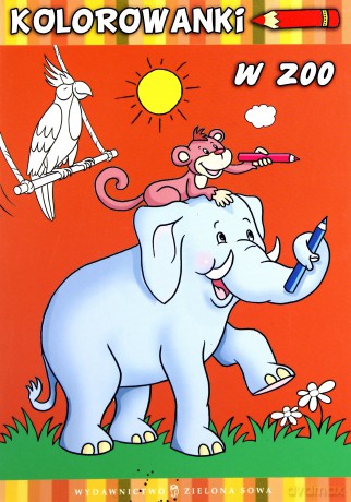 W ZOO. Kolorowanki ZS [KSIĄŻKA]