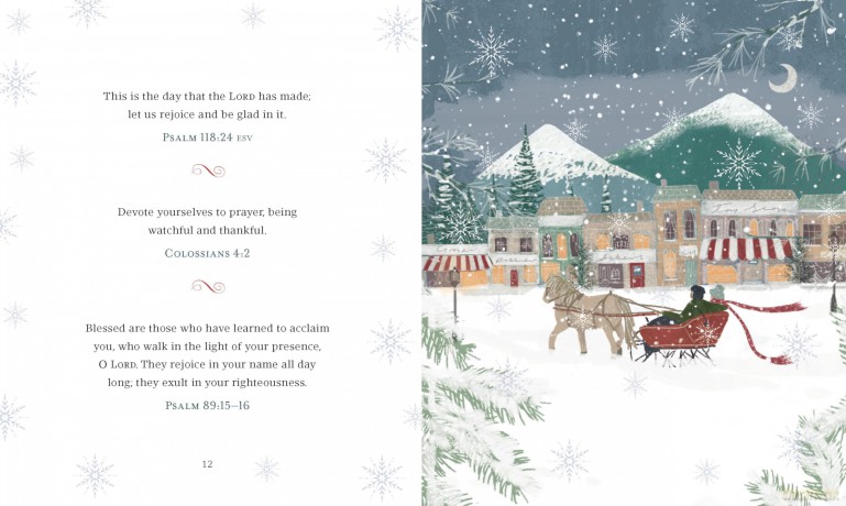 Jesus Listens--for Advent and Christmas, Padded Hardcover, with Full Scriptures: Prayers for the Season (A 40-Day Devotional) - Sarah Young [KSIĄŻKA]