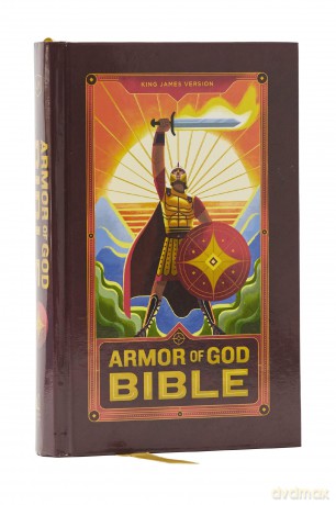 KJV Armor of God Bible, Hardcover (Children's Bible, Red Letter, Comfort Print, Holy Bible): King James Version: KJV Armor of God Bible, Children's Bible, Red Letter, Comfort Print - Thomas Nelson [KSIĄŻKA]
