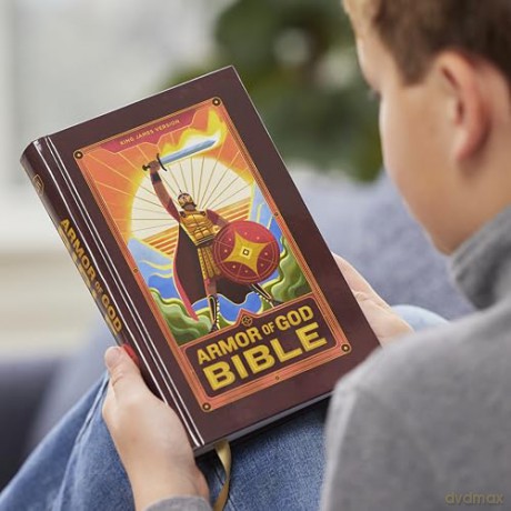 KJV Armor of God Bible, Hardcover (Children's Bible, Red Letter, Comfort Print, Holy Bible): King James Version: KJV Armor of God Bible, Children's Bible, Red Letter, Comfort Print - Thomas Nelson [KSIĄŻKA]