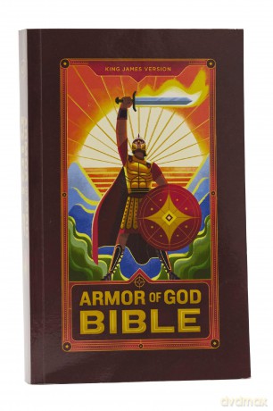KJV Armor of God Bible, Softcover (Children's Bible, Red Letter, Comfort Print, Holy Bible): King James Version: KJV Armor of God Bible, Children's Bible, Red Letter, Comfort Print - Thomas Nelson [KSIĄŻKA]
