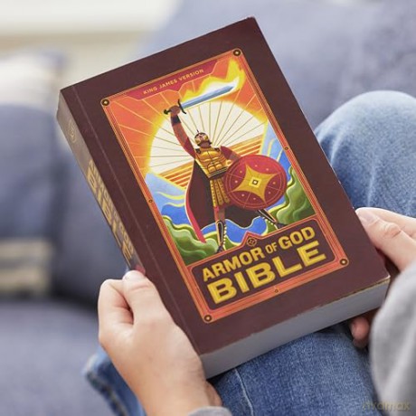 KJV Armor of God Bible, Softcover (Children's Bible, Red Letter, Comfort Print, Holy Bible): King James Version: KJV Armor of God Bible, Children's Bible, Red Letter, Comfort Print - Thomas Nelson [KSIĄŻKA]