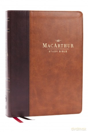 LSB MacArthur Study Bible 2nd Edition: Unleashing God's Truth One Verse at a Time (Brown Leathersoft, Comfort Print, Thumb Indexed) - John F. MacArthur [KSIĄŻKA]