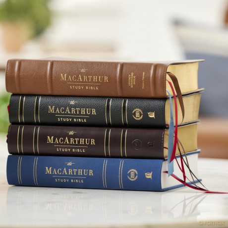 LSB MacArthur Study Bible 2nd Edition: Unleashing God's Truth One Verse at a Time (Brown Leathersoft, Comfort Print, Thumb Indexed) - John F. MacArthur [KSIĄŻKA]