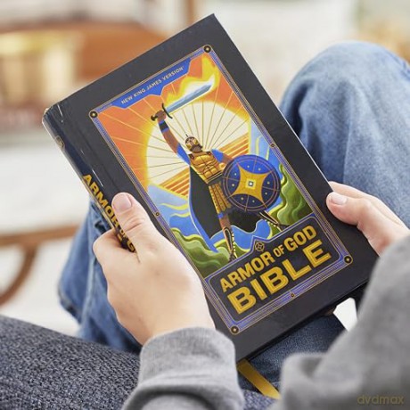NKJV Armor of God Bible, Hardcover (Children's Bible, Red Letter, Comfort Print, Holy Bible): New King James Version: Nkjv Armor of God Bible, Children's Bible, Red Letter, Comfort Print - Thomas Nelson [KSIĄŻKA]