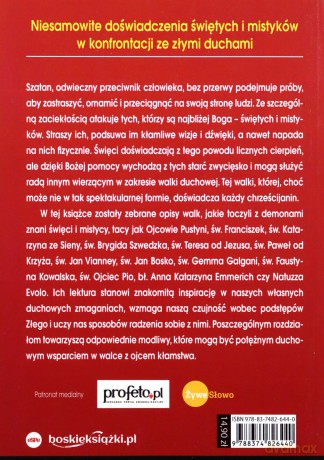 Walka świętych i mistyków z demonami [KSIĄŻKA]