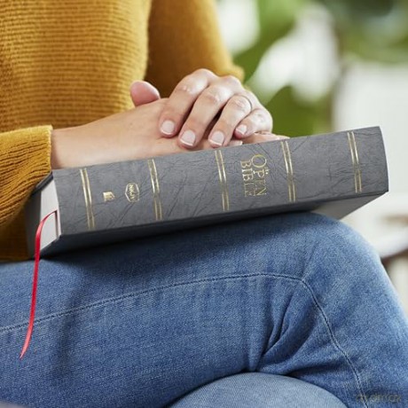 The Open Bible: Read and Discover the Bible for Yourself (NKJV, Hardcover, Red Letter, Comfort Print): The Open Bible: Nkjv, Read and Discover the Bible for Yourself, Red Letter, Comfort Print - Thomas Nelson [KSIĄŻKA]