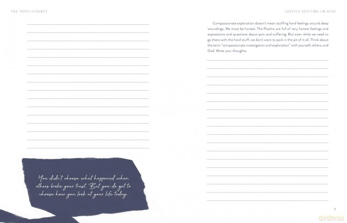 The Trust Journey: Heal from Broken Trust with Others, Yourself, and God (A Guided Journal to Use Alongside I Want to Trust You, but I Don't) - Lysa TerKeurst [KSIĄŻKA]