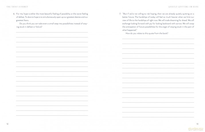 The Trust Journey: Heal from Broken Trust with Others, Yourself, and God (A Guided Journal to Use Alongside I Want to Trust You, but I Don't) - Lysa TerKeurst [KSIĄŻKA]