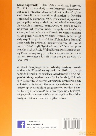 Wczoraj na wyrywki Nogami do sławy [KSIĄŻKA]
