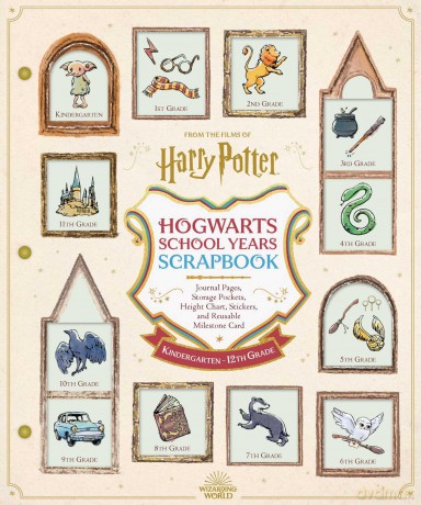 Harry Potter School Years Scrapbook - Editors of Thunder Bay Press [KSIĄŻKA]