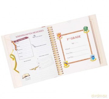 Harry Potter School Years Scrapbook - Editors of Thunder Bay Press [KSIĄŻKA]