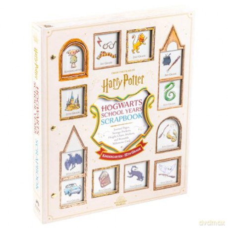 Harry Potter School Years Scrapbook - Editors of Thunder Bay Press [KSIĄŻKA]