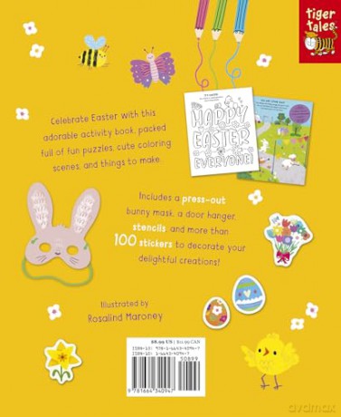 10-Minute Easter Activities: With Stencils, Press-Outs, and Stickers!: With Press-out Pieces and more than 100 Stickers! - Helen Hughes [KSIĄŻKA]