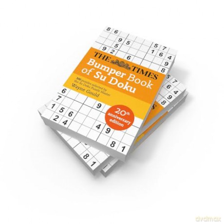 The Times Bumper Book of Su Doku: 20th anniversary edition, 300 puzzles selected by Puzzle Master Wayne Gould (The Times Mind Games) - Wayne Gould [KSIĄŻKA]