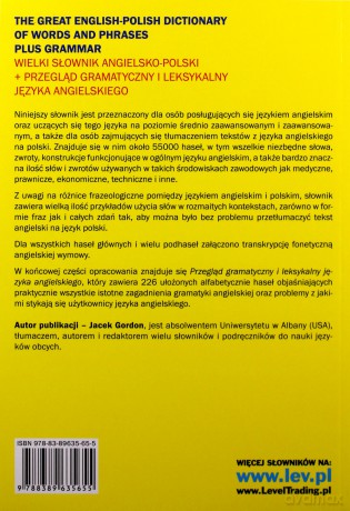 Wielki słownik angielsko - polski + przegląd gram. BR [KSIĄŻKA]