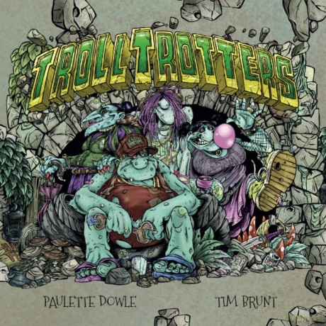 Troll Trotters: The Grotty, Foul-Smelling Story of a Travelling Troll Family - Paulette Dowle [KSIĄŻKA]