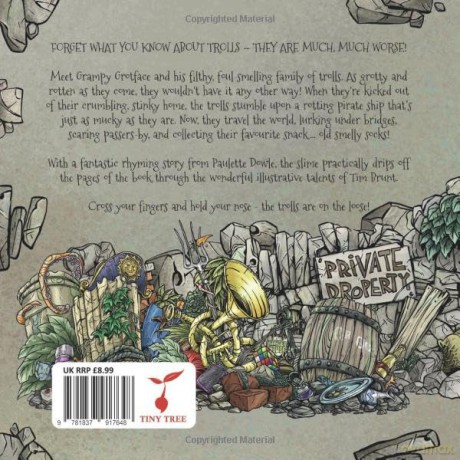 Troll Trotters: The Grotty, Foul-Smelling Story of a Travelling Troll Family - Paulette Dowle [KSIĄŻKA]