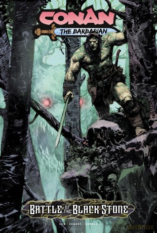 Conan the Barbarian: Battle Of The Black Stone - Jonas Scharf [KSIĄŻKA]