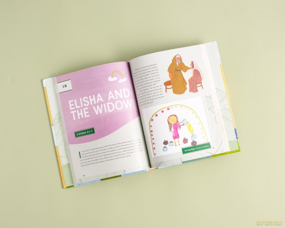 Love God Greatly Bible Storybook: With Illustrations from Children Around the World - Love God Greatly [KSIĄŻKA]
