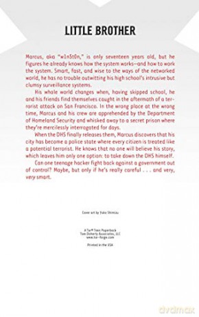 Little Brother: 1 - Cory Doctorow [KSIĄŻKA]