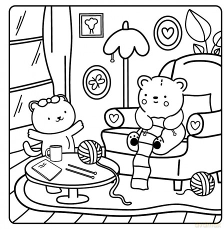 Cosy and Calm: 1 (Sunny Vibes Colouring) - Sunny Vibes [KSIĄŻKA]