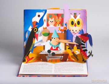 The Adventures of Pinocchio: A Pop-Up Book - Philip Giordano [KSIĄŻKA]